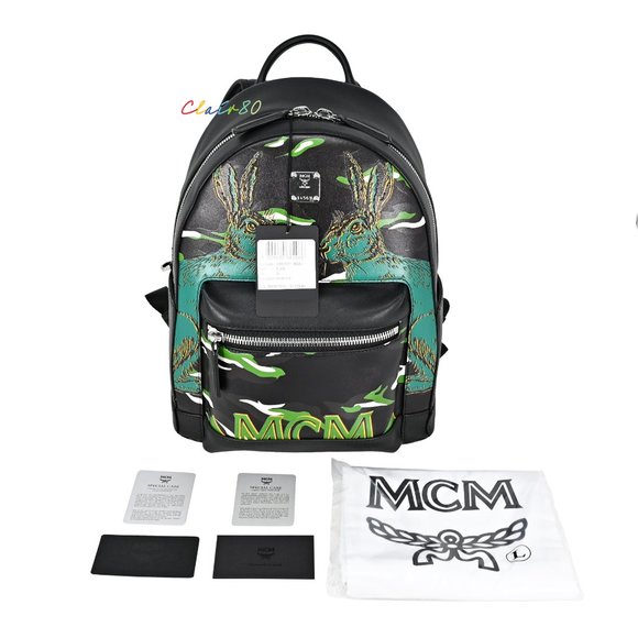 MCM Stark Pop Rabbit Small Backpack - Picture 5 of 10